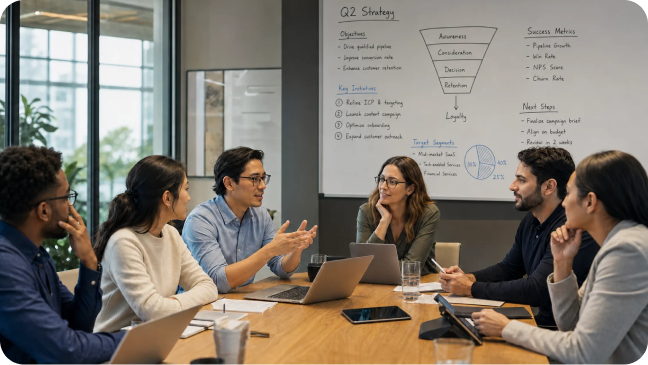 Talent Management with Whiteboard and Notes